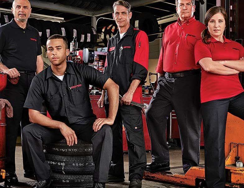 The LIFT team in the workshop